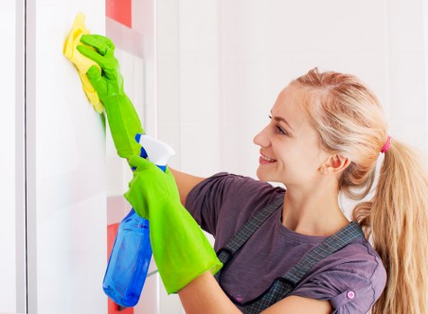 Professional Highbury cleaners maintaining a clean interior space