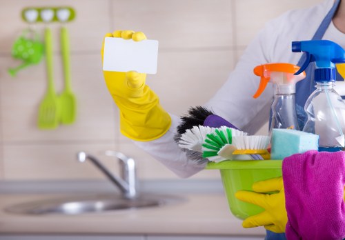 Professional deep cleaning work in a tidy interior
