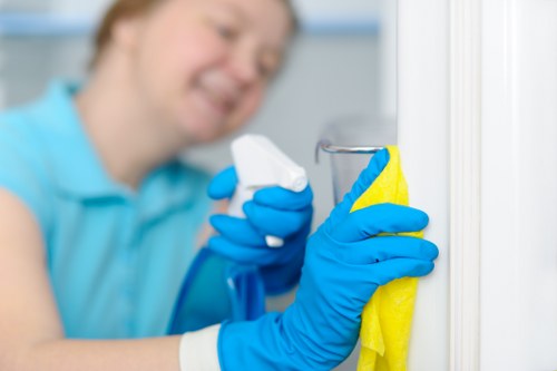 Deep cleaning equipment used on upholstery in Highbury